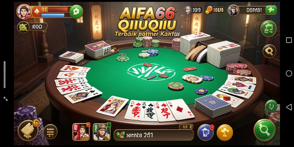 Tampilan gameplay menarik dari AIFA66 QiuQiu.