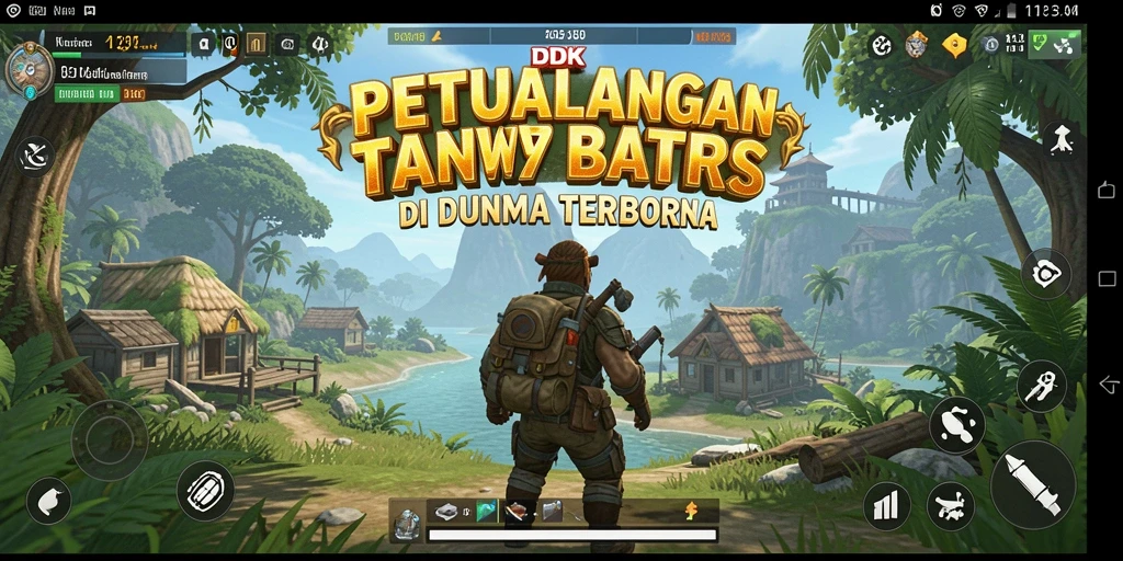 Gameplay DKK yang menakjubkan dalam dunia terbuka.
