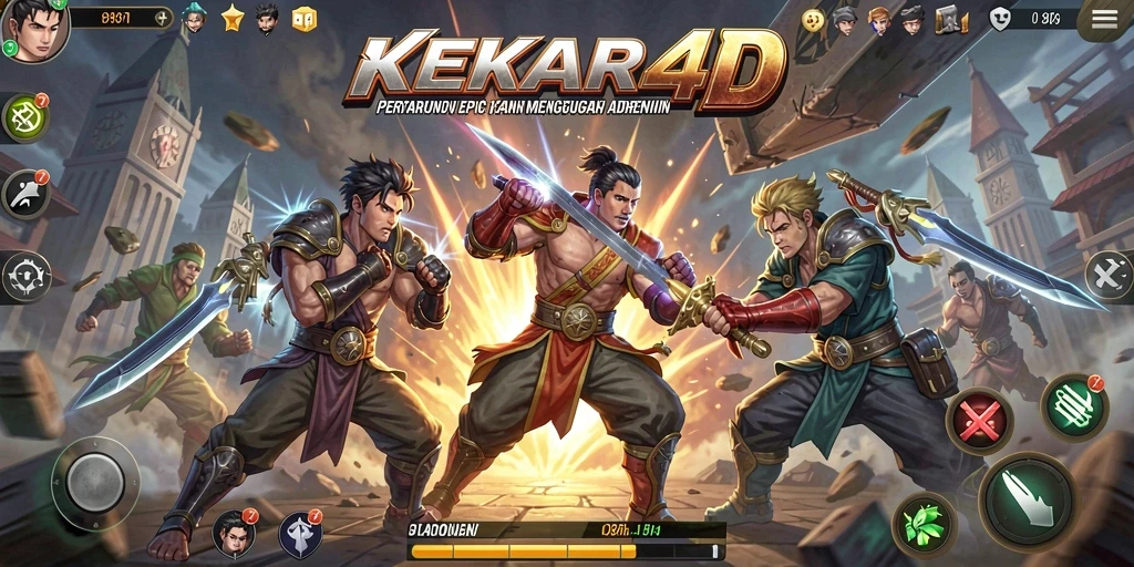 Tampilan seru pemainan Fighting di KEKAR4D dengan aksi intens.