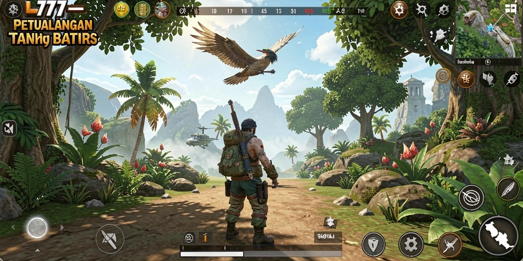 Tampilan gameplay Open World yang mengesankan dan memukau.