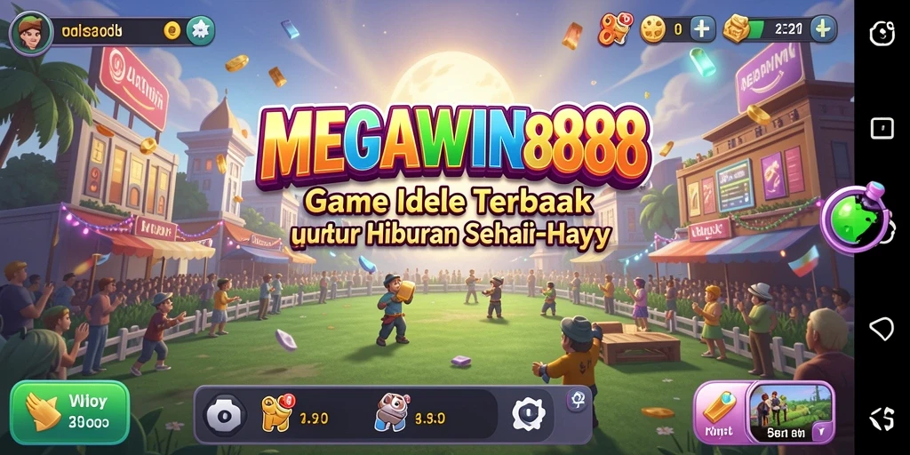 Tampilan gameplay MEGAWIN888 menampilkan keseruan dan kemudahan bermain Idle.