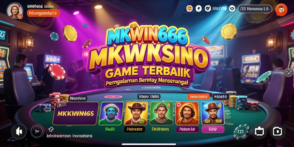 Screenshot gameplay MKWIN666 menunjukkan keseruan bermain Kasino yang mengasyikkan.