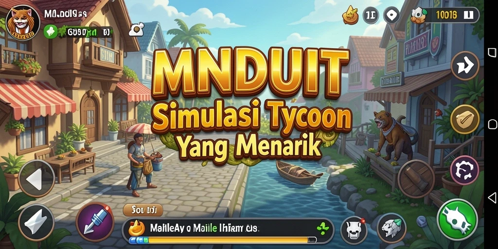 Tampilan gameplay MNDUIT yang menegangkan dan menarik.