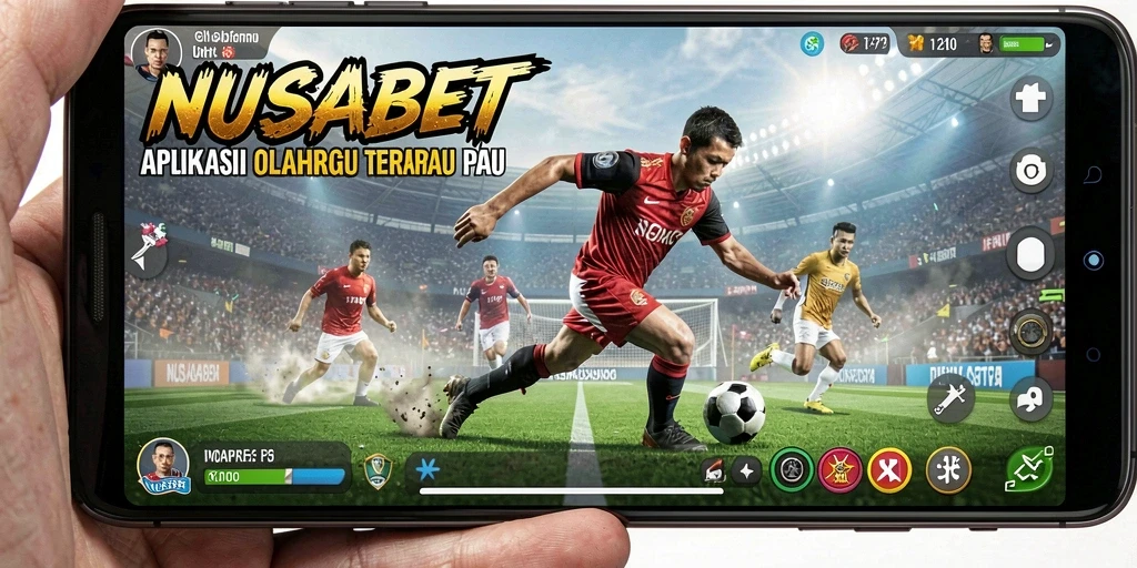 Tampilan menarik dari gameplay NUSABET dengan fitur olahraga terkini.