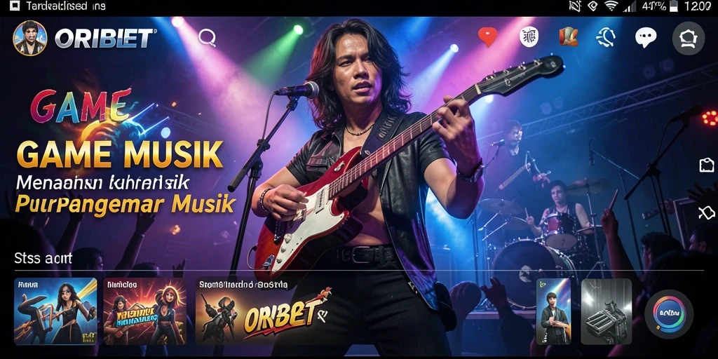 Tampilan gameplay ORIBET yang menarik dan interaktif.