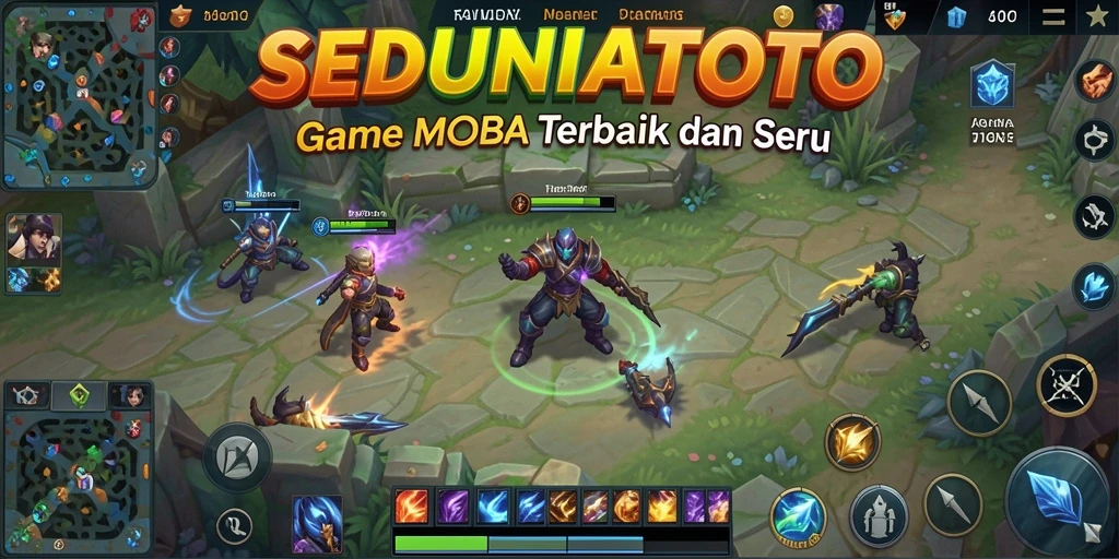 Gameplay seru dan mendebarkan di SEDUNIATOTO.