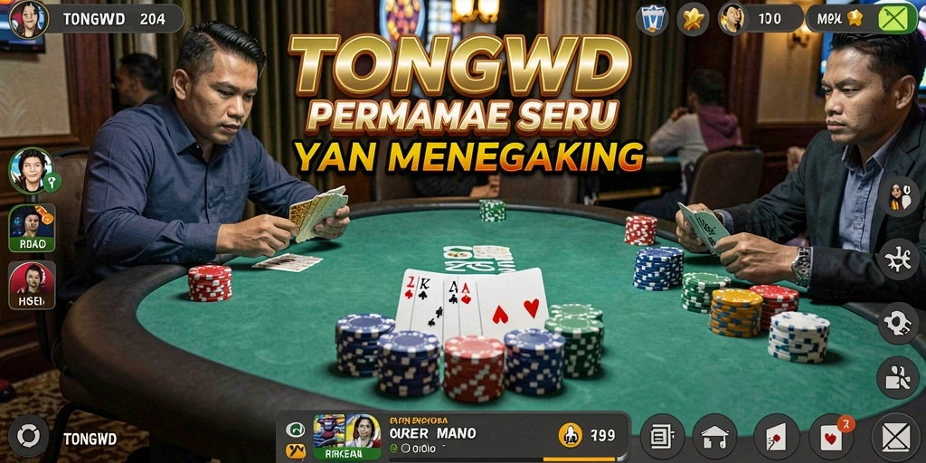 Tampilan gameplay seru dan mendebarkan dari TONGWD.
