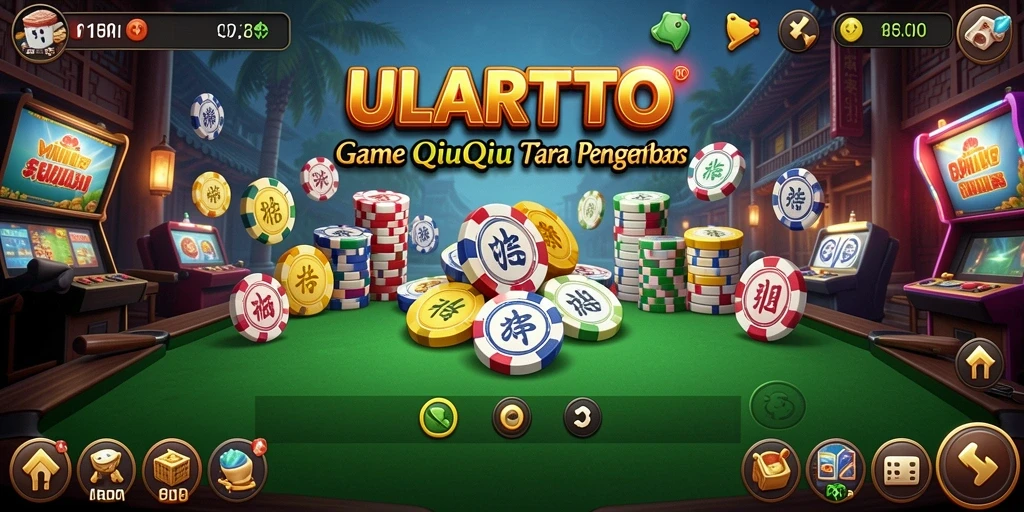 Tampilan gameplay seru dari ULARTOTO yang memikat para pemain.